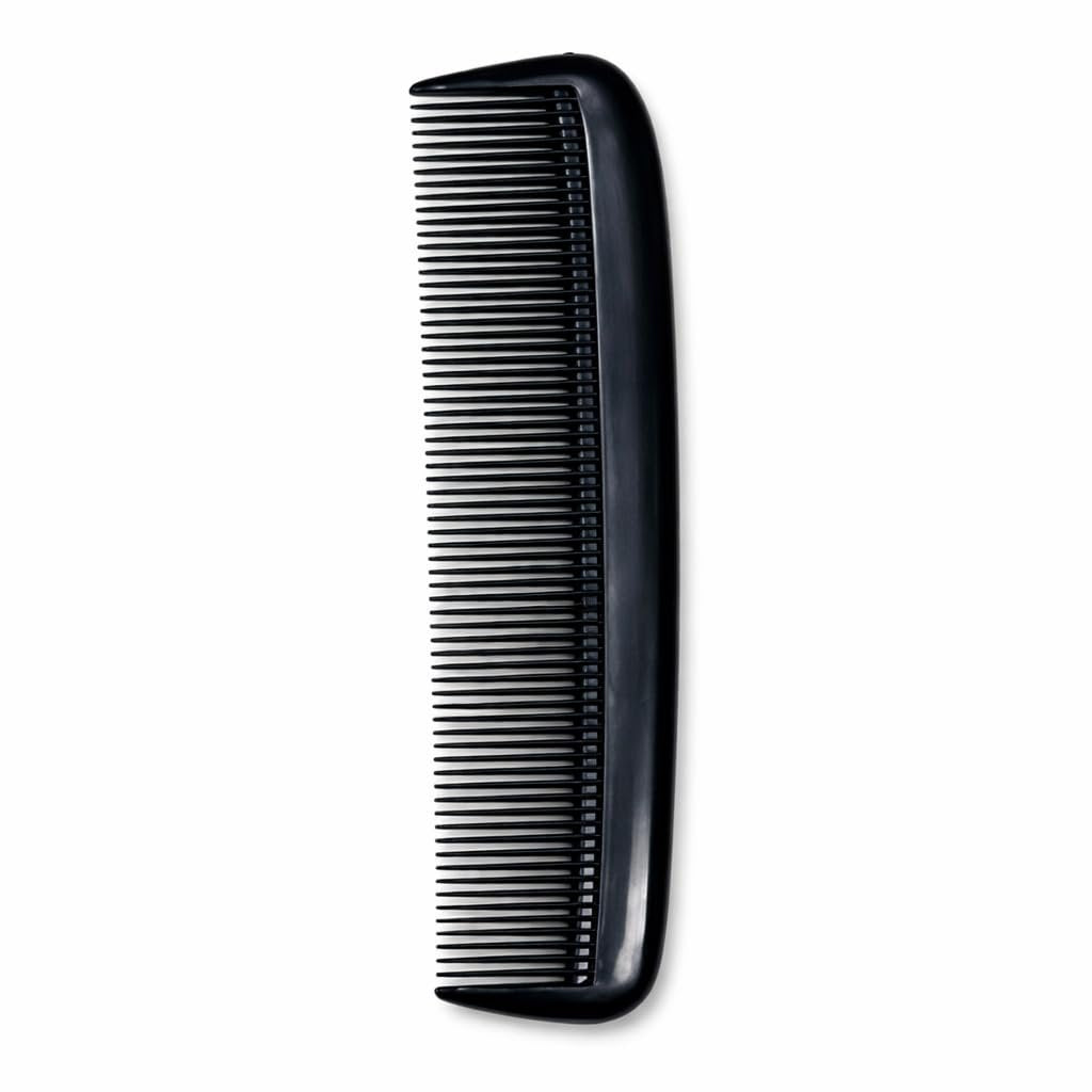 GENTS 15 Black Pocket Size Beard & Mustache Combs for Men – Unbreakable Fine Tooth Travel Combs (Pack of 15) - görsel 7