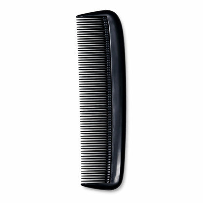 GENTS 15 Black Pocket Size Beard & Mustache Combs for Men – Unbreakable Fine Tooth Travel Combs (Pack of 15)