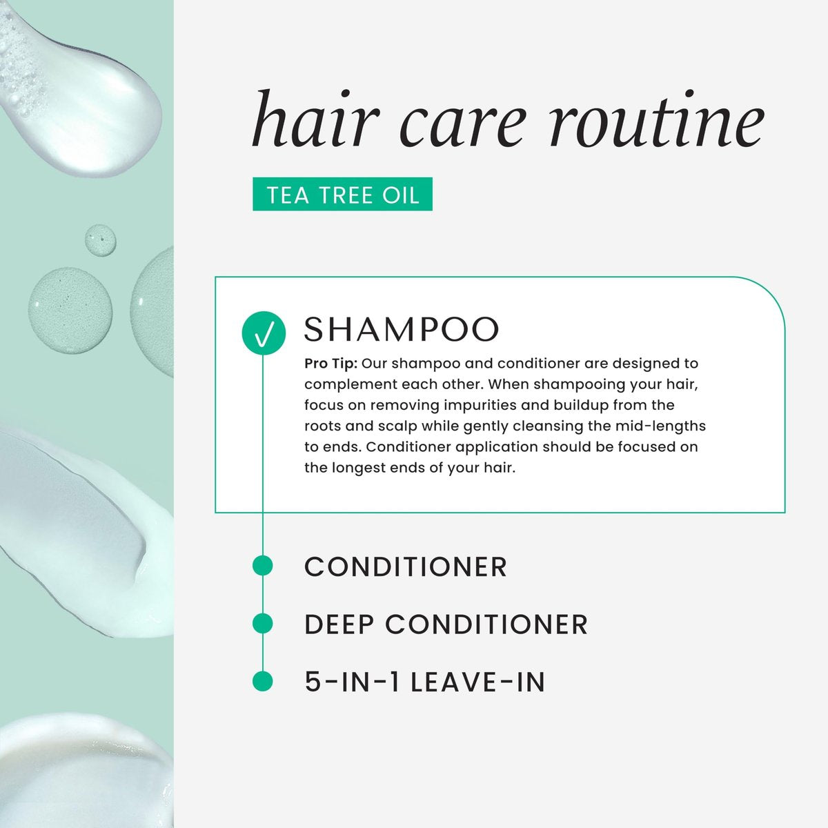 HASK Tea Tree & Rosemary Oil Scalp Care Shampoo - 12 fl oz Avelisse