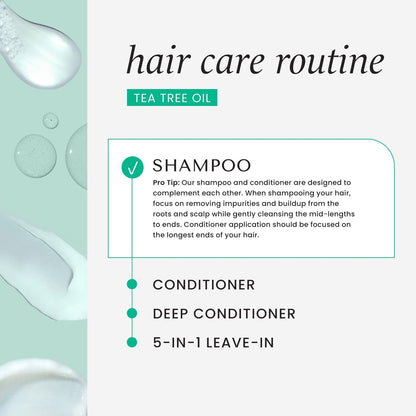 HASK Tea Tree & Rosemary Oil Scalp Care Shampoo - 12 fl oz Avelisse