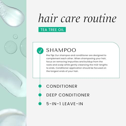 HASK Tea Tree & Rosemary Oil Scalp Care Shampoo - 12 fl oz Avelisse