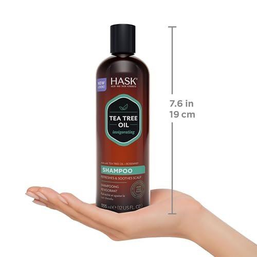 HASK Tea Tree & Rosemary Oil Scalp Care Shampoo - 12 fl oz Avelisse