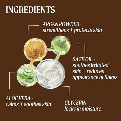 UPCIRCLE Face Moisturiser with Argan Powder - Nourishing Day Cream, Vitamin E, Aloe Vera, Glycerin, Shea & Coconut Butter - Natural Vegan Cruelty-Free 1.7oz Avelisse