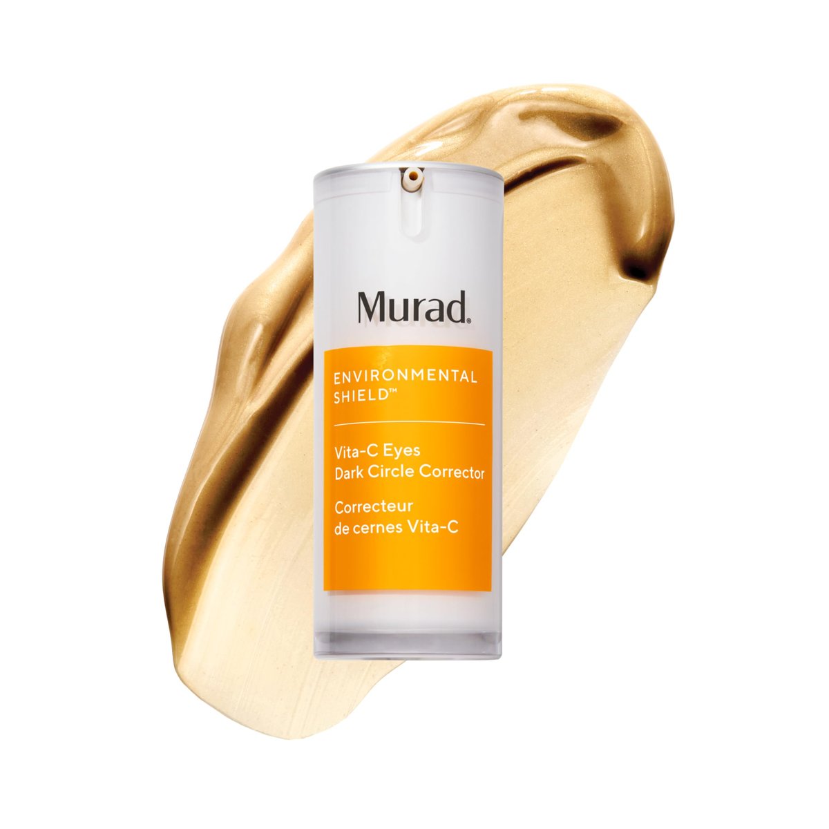 Murad Vita-C Eyes Dark Circle Corrector – Gold-Stabilized Vitamin C, Algae, and Cucumber Eye Serum for Brightening, Reducing Puffiness, and Smoothing Fine Lines – 0.5 Fl Oz Avelisse