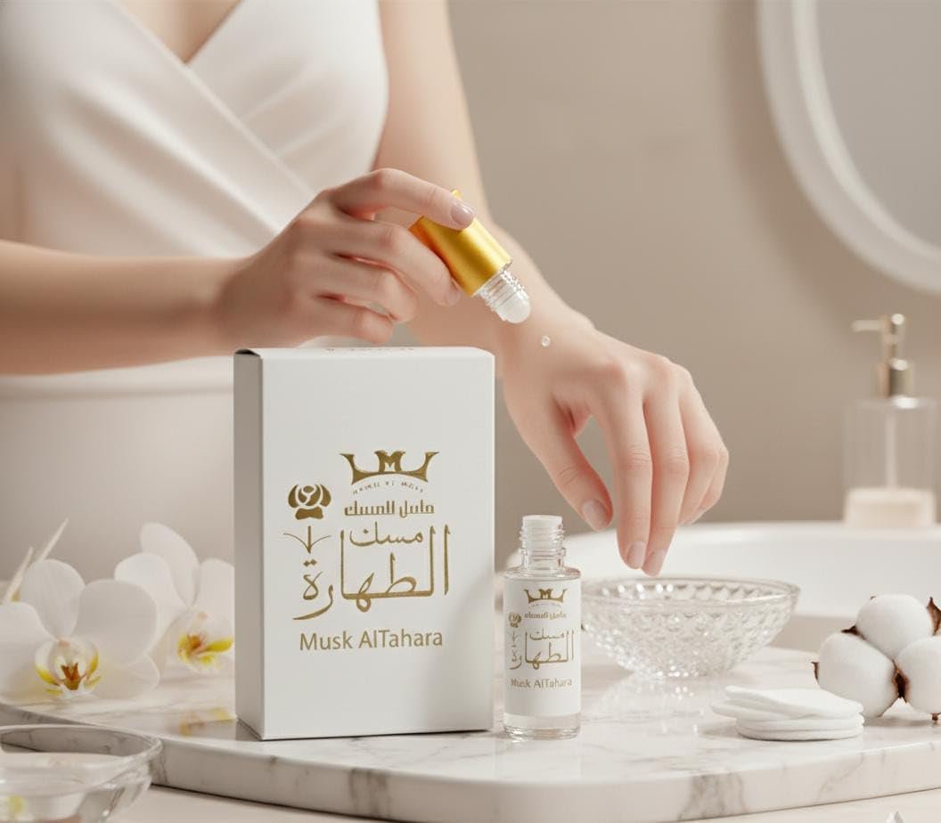 Mesk Al Tahara White Musk Pure Arabian Oil Perfume – Long-Lasting Fragrance Oil, Halal, 6ml - görsel 7