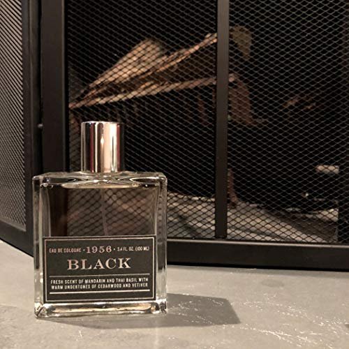 Tru Fragrance Beauty 1956 Collection Men's Cologne Spray - Black, 3.4 oz (100 ml) Avelisse
