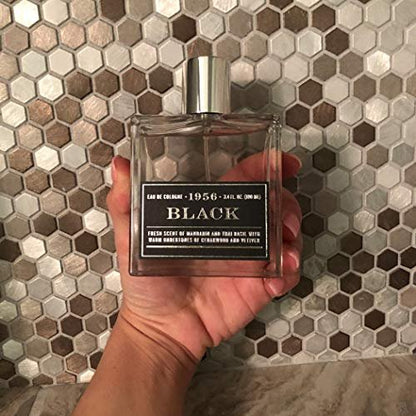 Tru Fragrance Beauty 1956 Collection Men's Cologne Spray - Black, 3.4 oz (100 ml) Avelisse