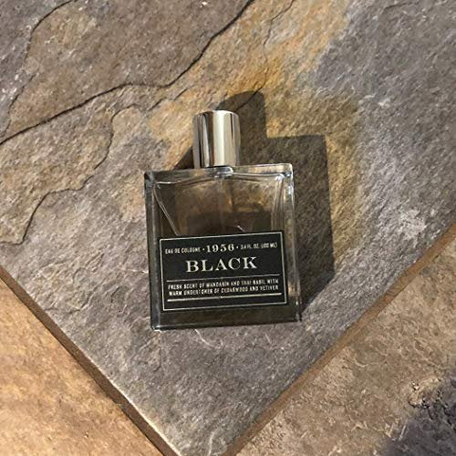 Tru Fragrance Beauty 1956 Collection Men's Cologne Spray - Black, 3.4 oz (100 ml) Avelisse