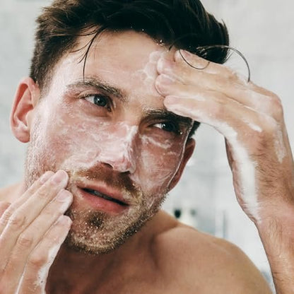 Brickell Men's Acne Face Wash – Natural & Organic Cleanser with 2% Salicylic Acid, 6 oz