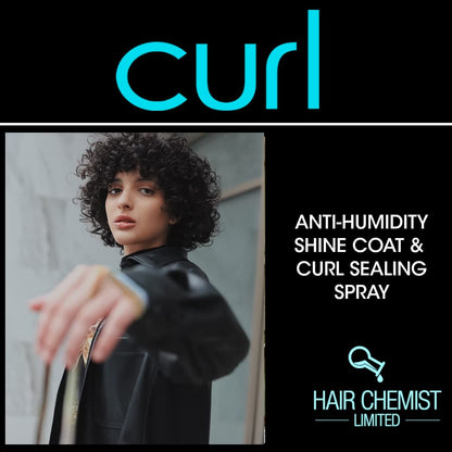 Hair Chemist CURL Anti Humidity Shine Coat & Curl Sealing Spray - 8 oz Avelisse