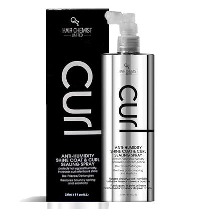 Hair Chemist CURL Anti Humidity Shine Coat & Curl Sealing Spray - 8 oz Avelisse