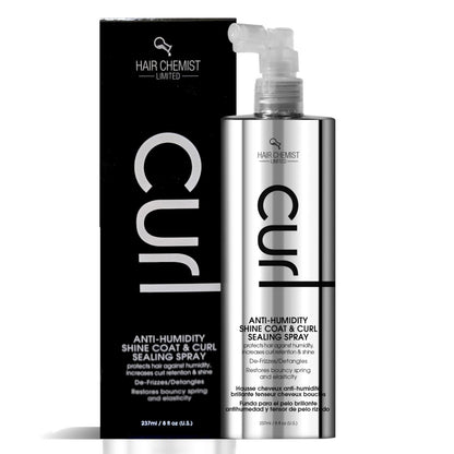 Hair Chemist CURL Anti Humidity Shine Coat & Curl Sealing Spray - 8 oz Avelisse