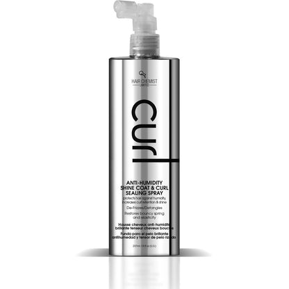 Hair Chemist CURL Anti Humidity Shine Coat & Curl Sealing Spray - 8 oz Avelisse