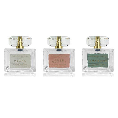 Tru Fragrance Beauty Element Edition Women's Perfume Spray - Pearl, 3.4 oz (100 ml) - Calming Fragrance with Peach, Rosewater & Skin Musk Avelisse