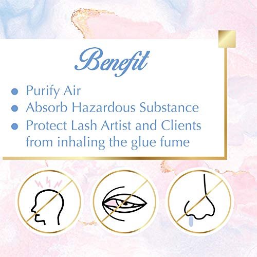 Lyon Lash Anti Allergy Gel Air Refresher | Absorb Fume & Odor from Lash Adhesive | Less Stinging and Headache After Use | Suitable For Classic & Volume Lashing | Eyelash Extension Supplies & Tools Avelisse