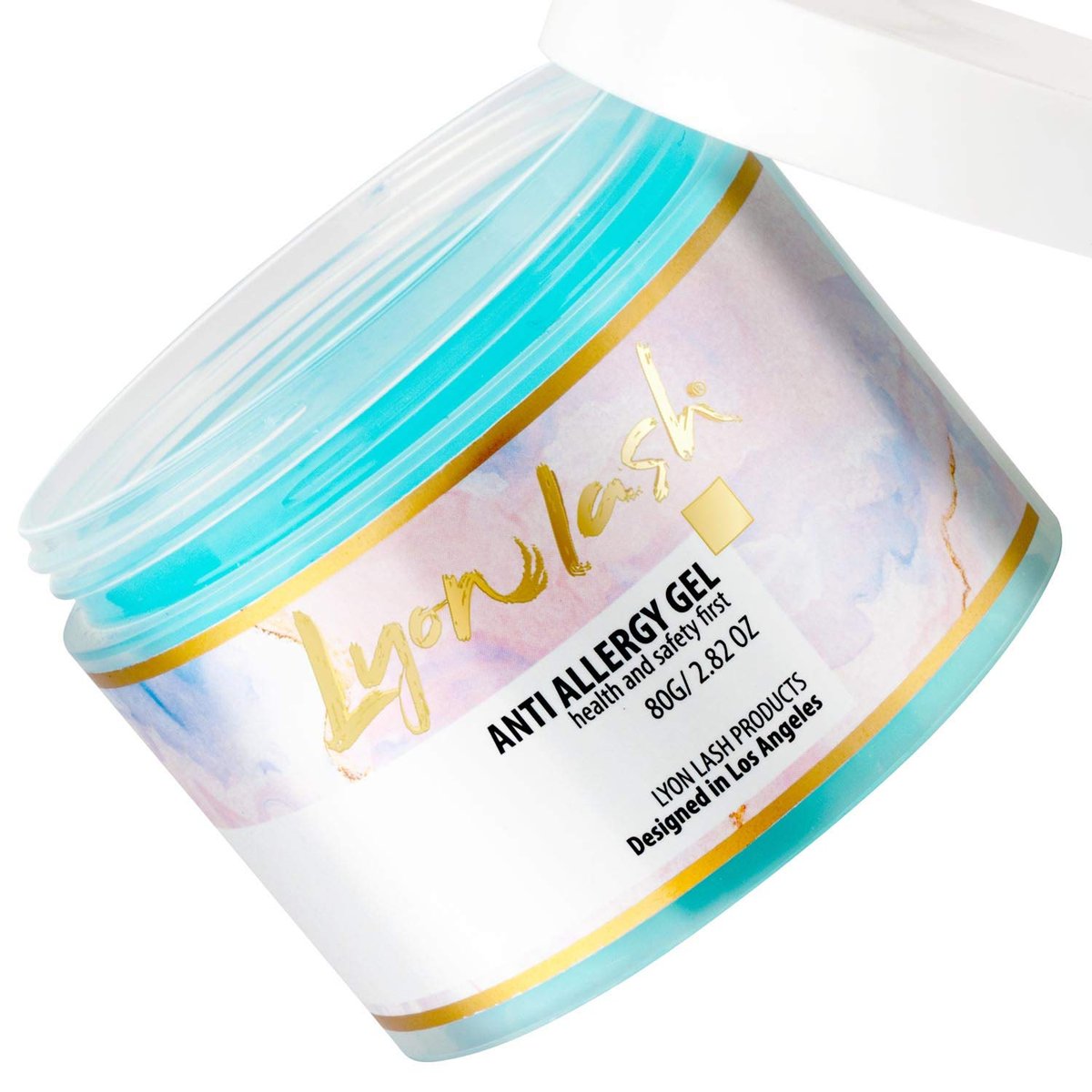 Lyon Lash Anti Allergy Gel Air Refresher | Absorb Fume & Odor from Lash Adhesive | Less Stinging and Headache After Use | Suitable For Classic & Volume Lashing | Eyelash Extension Supplies & Tools Avelisse
