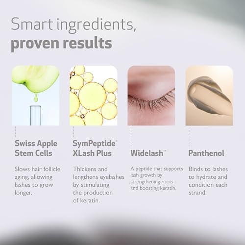 INDEED Laboratories Peptalash II: Prostaglandin-Free Lash & Brow Serum for Longer, Thicker Lashes with Peptides & Apple Stem Cells (0.6 mL) Avelisse