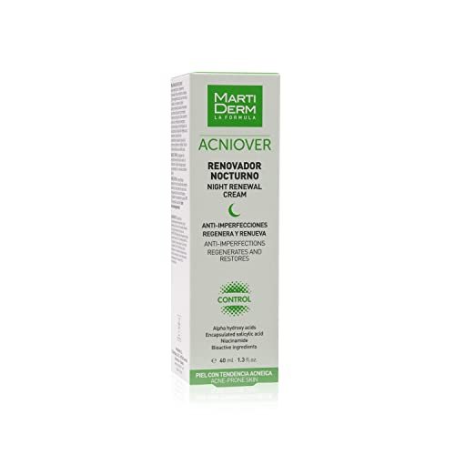 Martiderm Acniover Night Renewer 40ml – Overnight Acne Treatment & Skin Renewal Cream - görsel 4