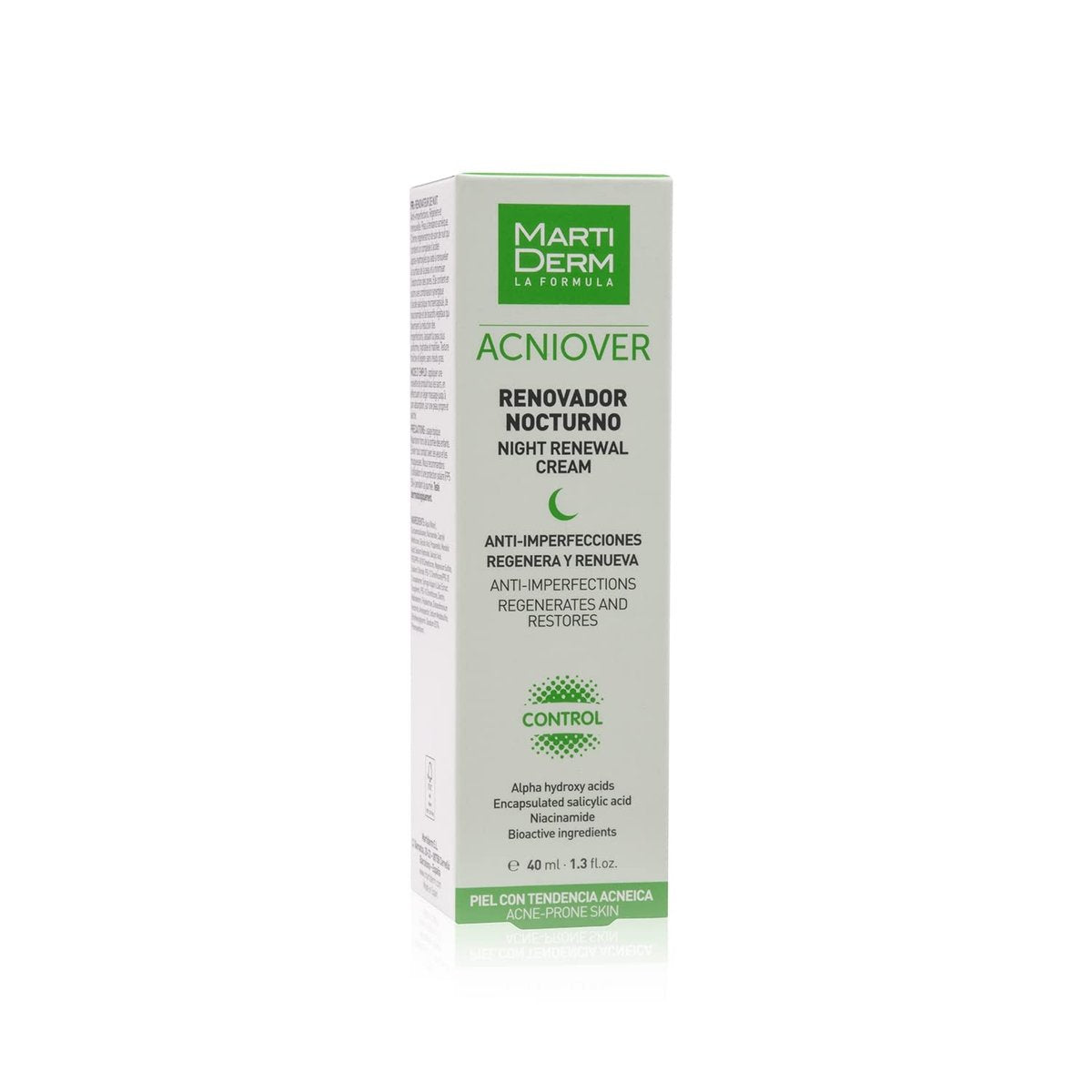 Martiderm Acniover Night Renewer 40ml – Overnight Acne Treatment & Skin Renewal Cream - görsel 3