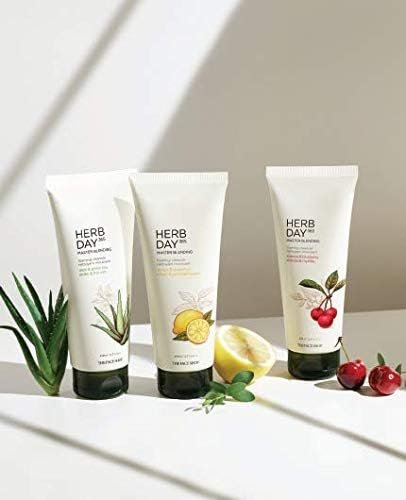 The Face Shop Herb Day 365 Master Blending Cleansing Foam Lemon & Grapefruit - 5.7 Fl Oz - görsel 3
