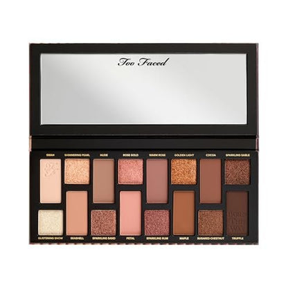 Too Faced Born This Way The Natural Nudes Eye Shadow Palette - Highly Pigmented Shimmer & Matte Eyeshadows, 0.42 oz Avelisse