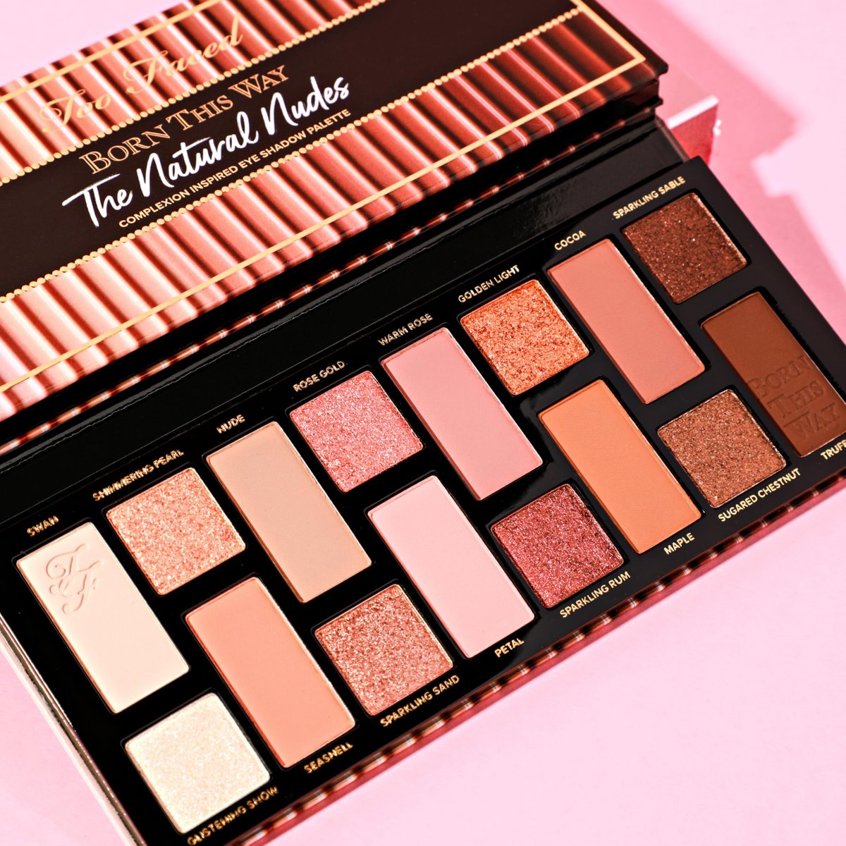 Too Faced Born This Way The Natural Nudes Eye Shadow Palette - Highly Pigmented Shimmer & Matte Eyeshadows, 0.42 oz Avelisse