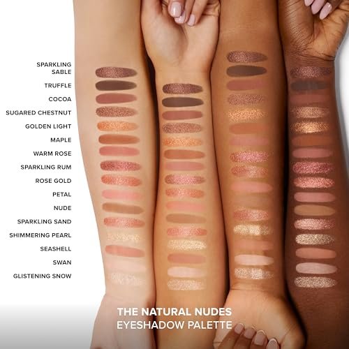 Too Faced Born This Way The Natural Nudes Eye Shadow Palette - Highly Pigmented Shimmer & Matte Eyeshadows, 0.42 oz Avelisse
