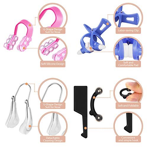 5-Piece Silicone Nose Up Lifting Clips – Painless Nose Shaper & Bridge Slimming Tool for Women Avelisse