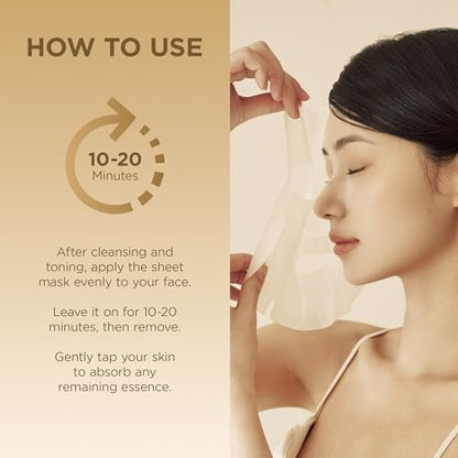 SKIN1004 Madagascar Centella Watergel Sheet Ampoule Mask - 5 Pack | Hydrating Korean Face Mask with Centella Asiatica for Deep Hydration