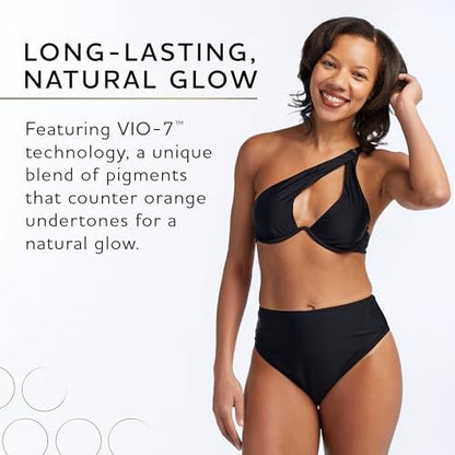 Norvell Venetian Rapid Sunless Self Tanner Lotion 5 fl oz – Professional Fast Acting Self Tanning Cream for Natural Bronze Glow, Streak Free, Long Lasting, Anti Orange Avelisse