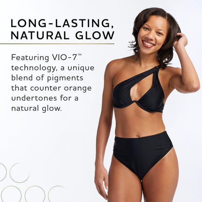 Norvell Venetian Rapid Sunless Self Tanner Lotion 5 fl oz – Professional Fast Acting Self Tanning Cream for Natural Bronze Glow, Streak Free, Long Lasting, Anti Orange Avelisse