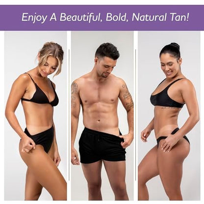 Norvell Venetian Rapid Sunless Self Tanner Lotion 5 fl oz – Professional Fast Acting Self Tanning Cream for Natural Bronze Glow, Streak Free, Long Lasting, Anti Orange Avelisse