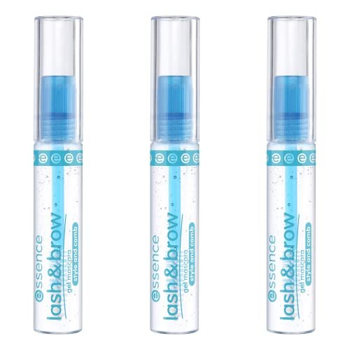 Essence Clear Lash & Brow Gel Mascara (3-Pack) – Tames & Sets Brows, Vegan & Cruelty-Free Avelisse