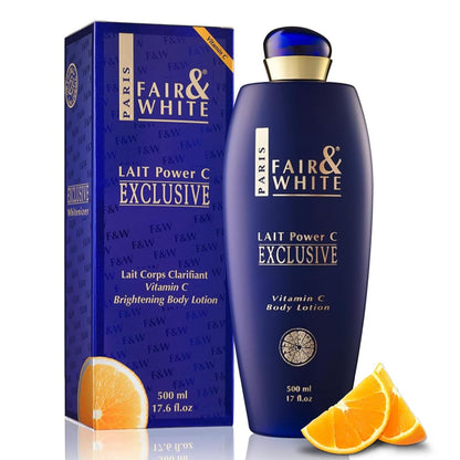 FAIR & WHITE Exclusive Body Lotion with Pure Vitamin C - 500ml / 17fl.oz Avelisse