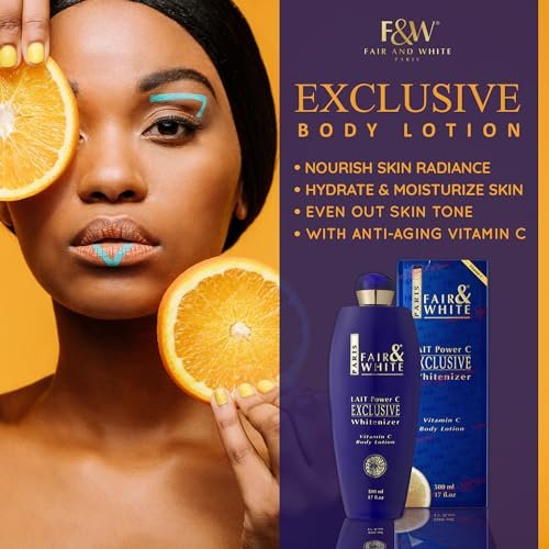 FAIR & WHITE Exclusive Body Lotion with Pure Vitamin C - 500ml / 17fl.oz Avelisse
