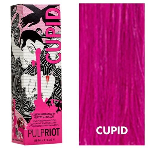 Pulp Riot Semi-Permanent Hair Color 4oz – Cupid (Vibrant Pink) Avelisse
