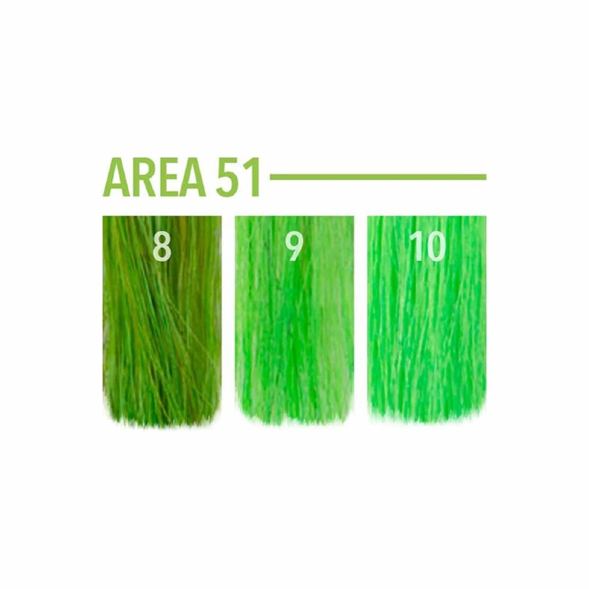 Pulp Riot Semi-Permanent Neon Hair Color 4oz - Area 51 - görsel 5
