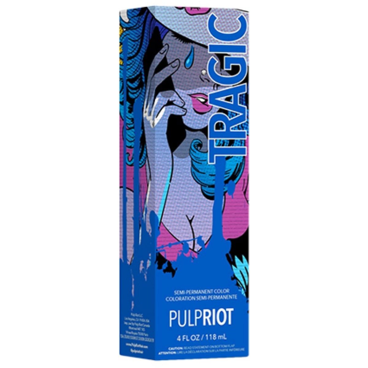 Pulp Riot Semi-Permanent Hair Color 4oz - NeoPop Tragic - görsel 1