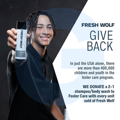 Fresh Wolf Hair Styling Wax For Men - Professional Medium Hold, Natural & Classic Styles, 2 oz