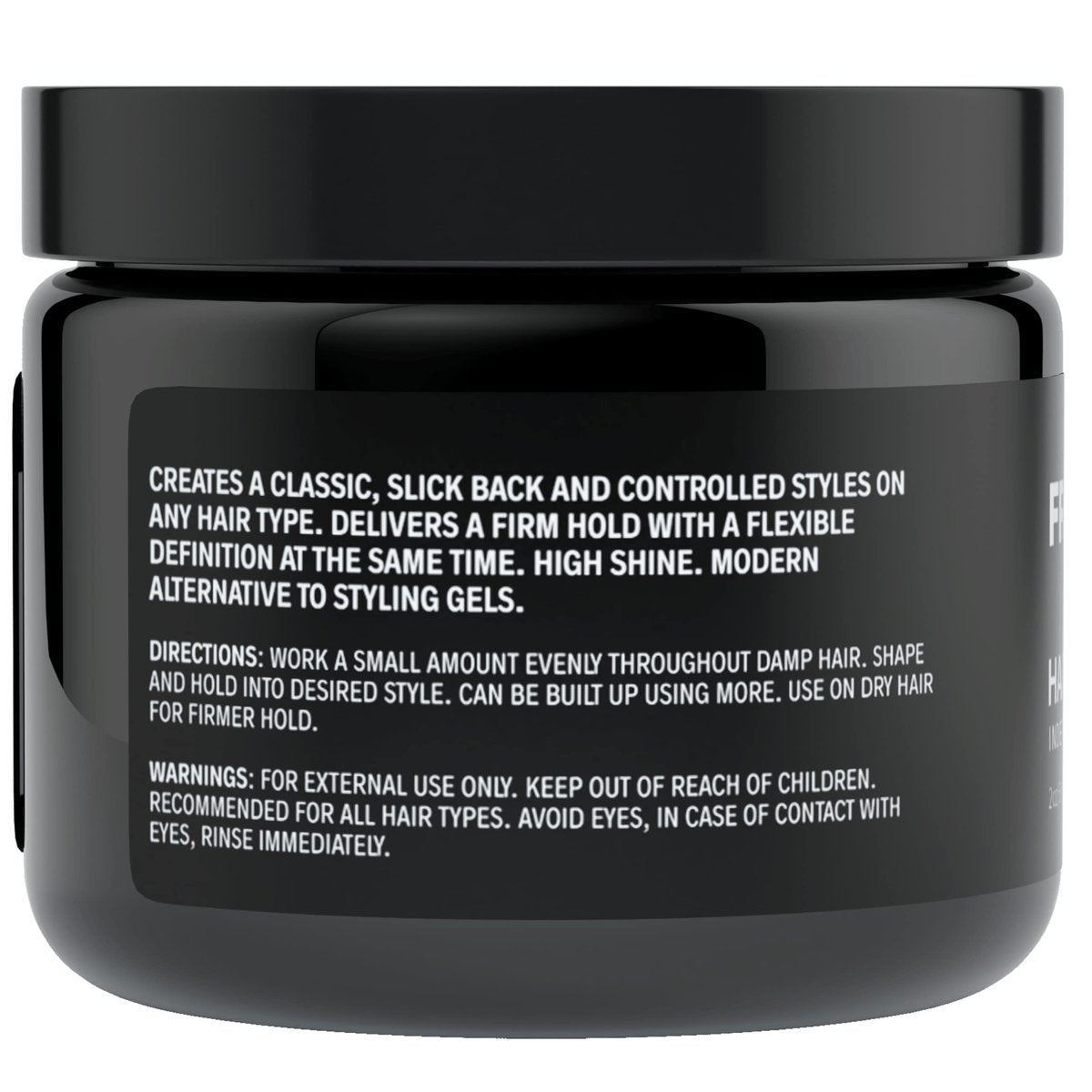 Fresh Wolf Hair Styling Wax For Men - Professional Medium Hold, Natural & Classic Styles, 2 oz - görsel 3