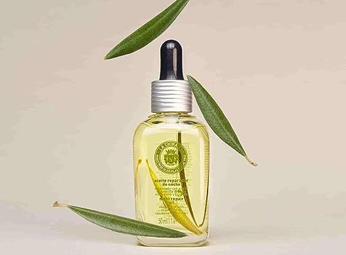 La Chinata Night Repairs Oil - Olive Oil Face Oil for Dry Skin, Organic Anti-Aging Facial Oil - görsel 6