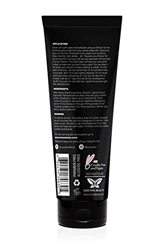 Bronze Tan Self Tanning Lotion - Vanilla Scented Sunless Tanner for Face & Body - Hydrating, Streak-Free Natural Glow (6.76 fl oz) Avelisse