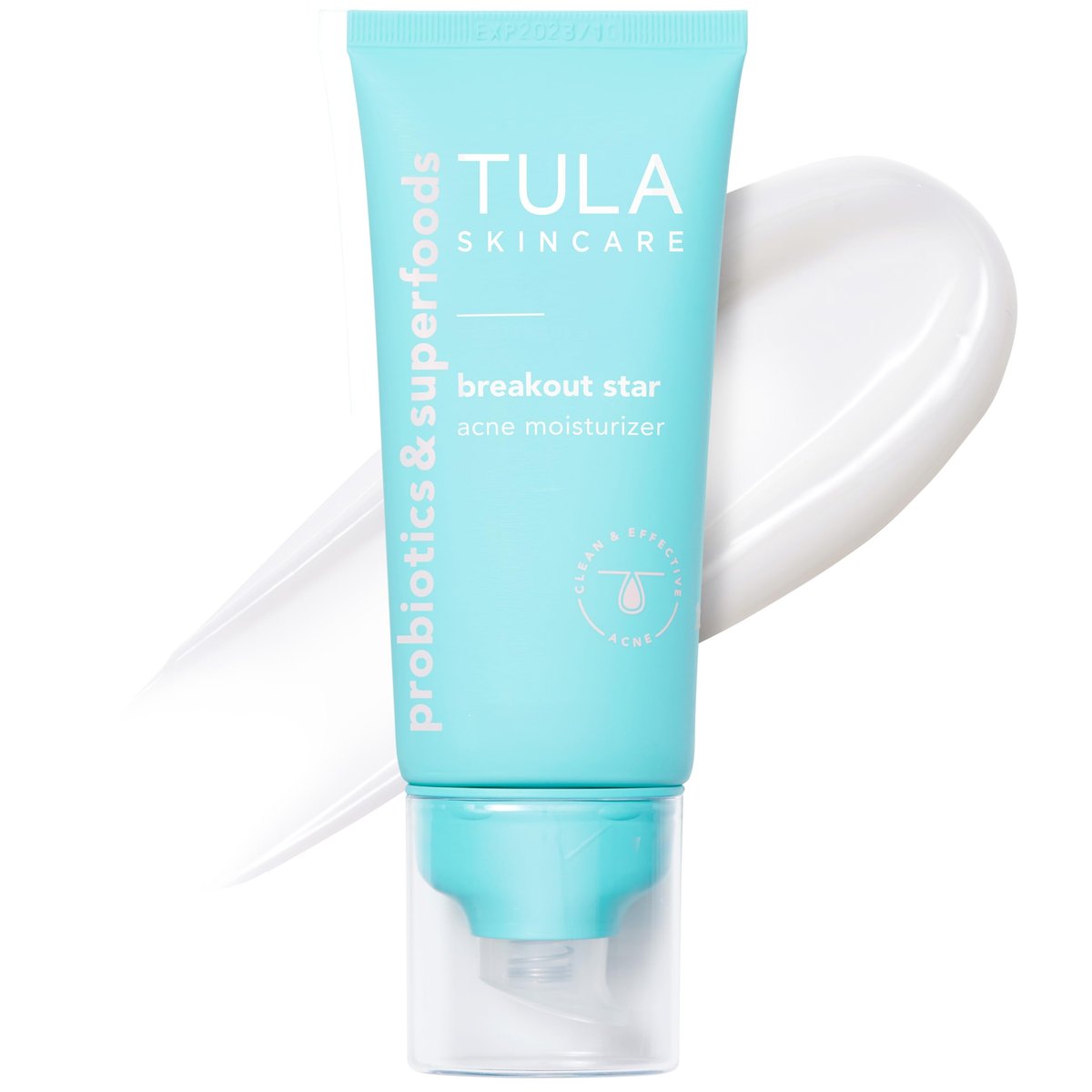 TULA Skin Care Breakout Star Acne Moisturizer – Prevents & Treats Breakouts, Brightens Marks, Soothes Skin with Prebiotics, Salicylic Acid, Azelaic Acid, Niacinamide, Watermelon – 1.7 fl oz Avelisse
