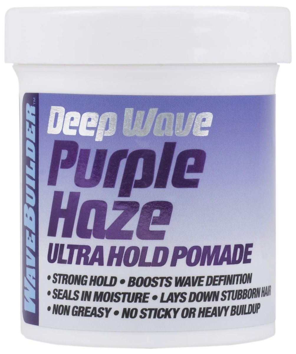 Wavebuilder Deep Wave Purple Haze Ultra Hold Pomade for Men & Women - 3 oz - görsel 1