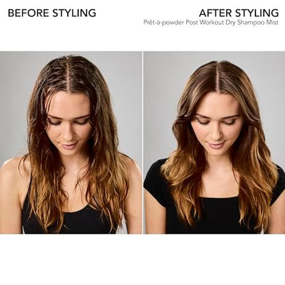 Bumble and bumble Prêt-à-Powder Post Workout Dry Shampoo Hair Mist - Non-Aerosol, Cleanses Sweat & Eliminates Odor, 4 Fl Oz