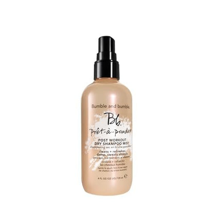Bumble and bumble Prêt-à-Powder Post Workout Dry Shampoo Hair Mist - Non-Aerosol, Cleanses Sweat & Eliminates Odor, 4 Fl Oz