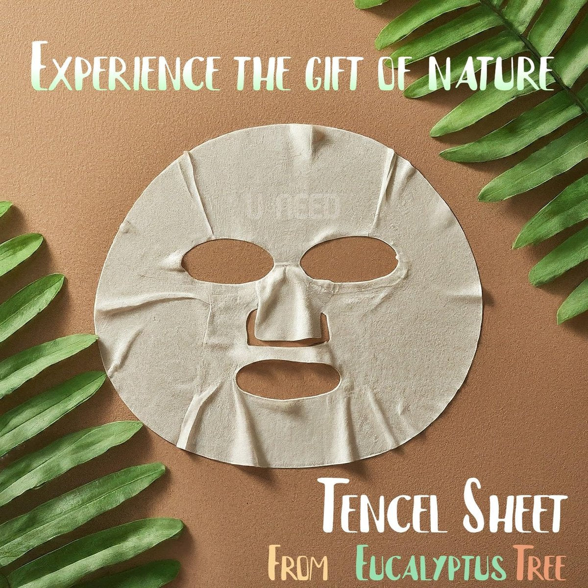 U-NEED 100 pcs Korean Face Sheet Mask (10 Types x 10 pcs) - Natural Tencel Facial Mask, Moisturizing & Tightening, Pigment Balancing, K-Beauty Avelisse