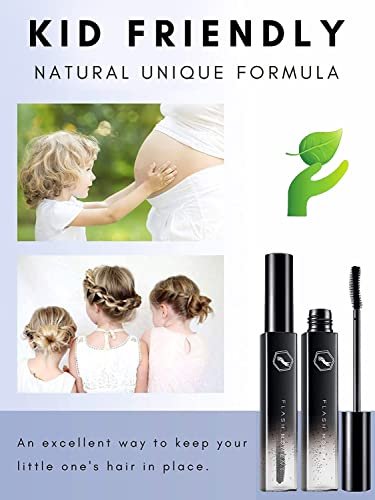 Aymaloy Hair Gel Styling Stick - 2 Pack Anti-Frizz Finishing Stick for Frizzy Hair, Travel Size, Organic, Unscented, Unisex