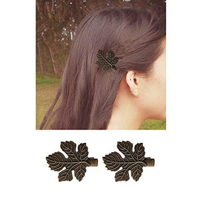 inSowni 30 Pack Small Cute Decorative Bronze Metal Vintage Alligator Hair Clips Retro Barrettes Bobby Pins Leaf Flower Butterfly Gothic Punk for Women Girls Avelisse