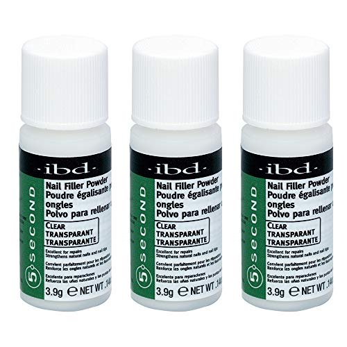 IBD 5 Second Nail Filler Powder – Instant Nail Repair & Strengthening for Cracked, Split & Damaged Nails, 4g (3 ct) - görsel 1
